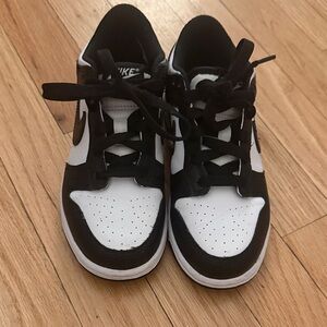 Nike Kids Black and White Sneakers